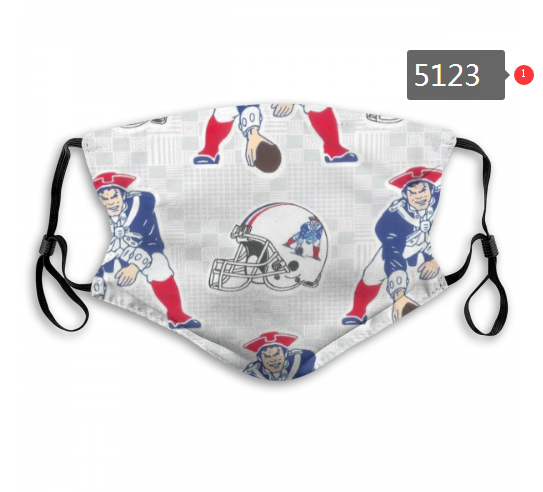 2020 NFL New England Patriots #10 Dust mask with filter->nfl dust mask->Sports Accessory